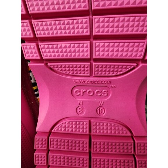 Crocs Lisa Frank Mega Crush Clogs Womens Size 10 New In Box 90s Colorful - Picture 10 of 12